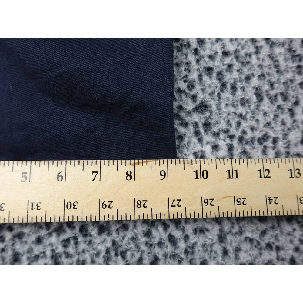 IZOD Saltwater Chino Pants Mens 32x32 Navy Blue Good Straight Fit Cotton‎